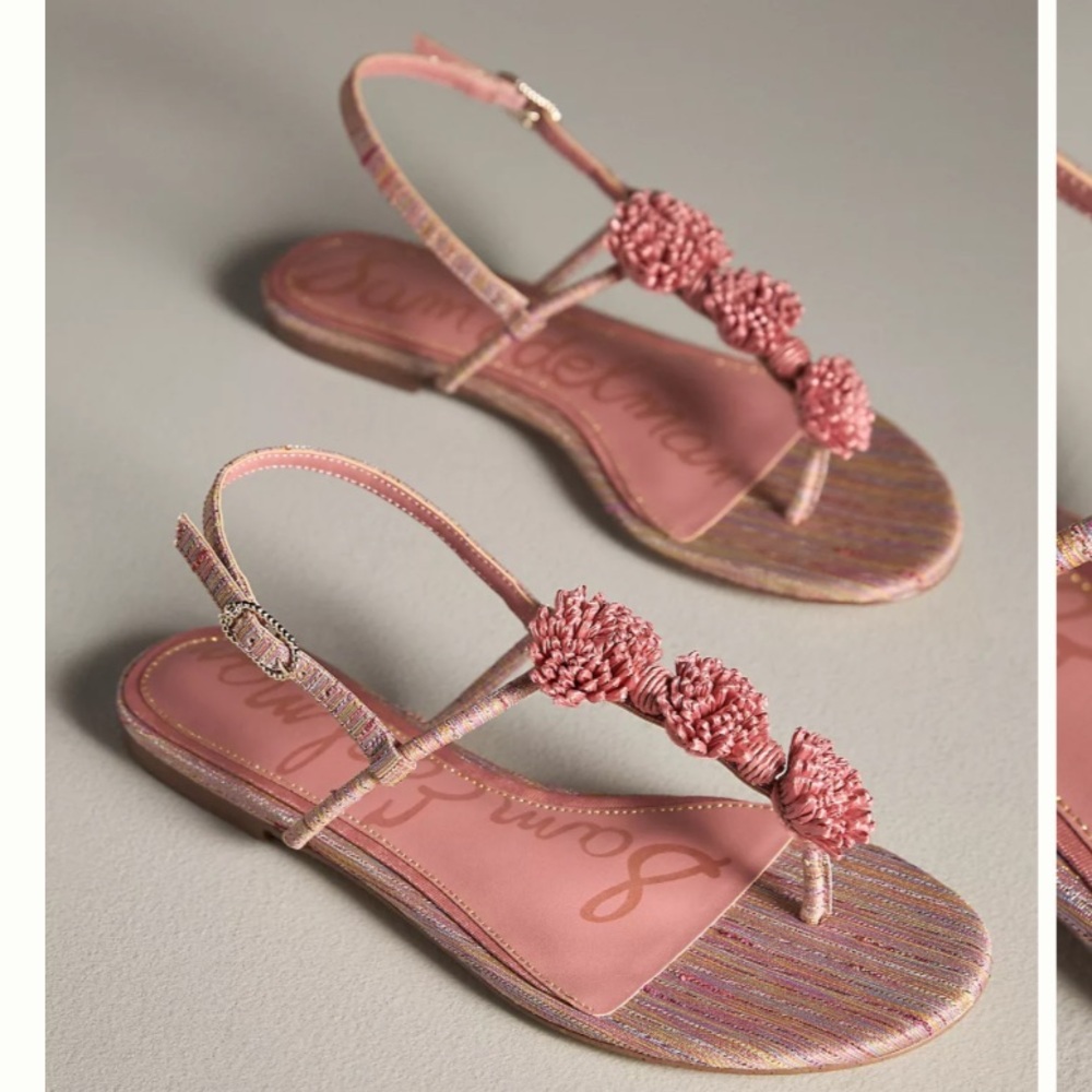 Sam Edelman Eliza Woven Thong Flat Sandals